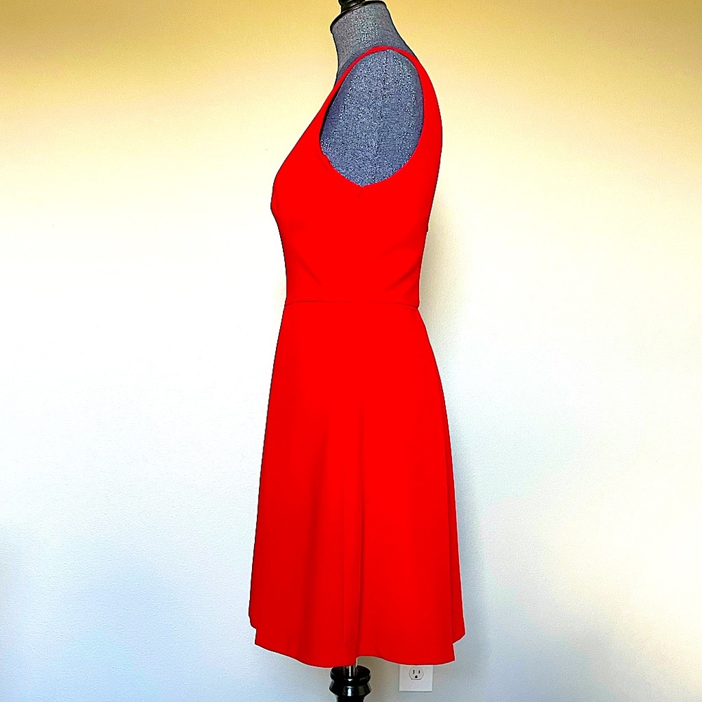 Adelyn Rae Deep V Flare Mini Dress - Picture 5 of 8